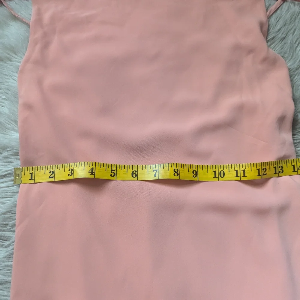 EUC Abercrombie & Fitch Cowl Neck Slip Dress in Blooming Dahlia